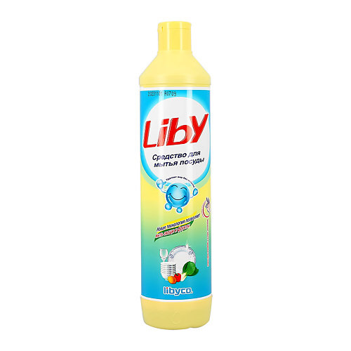 LIBY Средство для мытья посуды Лимон 500