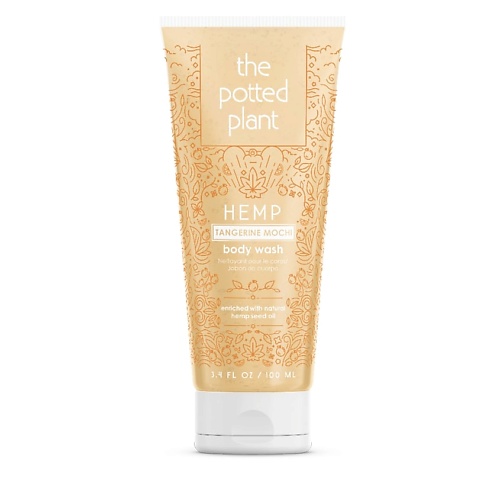 THE POTTED PLANT Гель для душа Tangerine Mochi Body Wash 100 гель для душа weleda love pampering creamy body wash 200мл