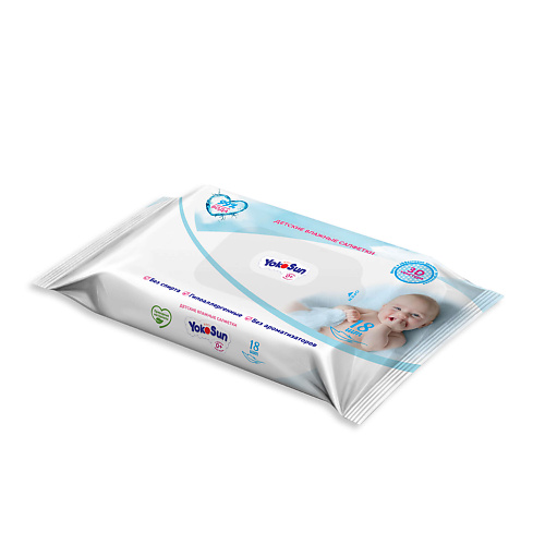 YOKOSUN Детские влажные салфетки 18.0 lp care салфетки влажные детские creme brulee 8 0