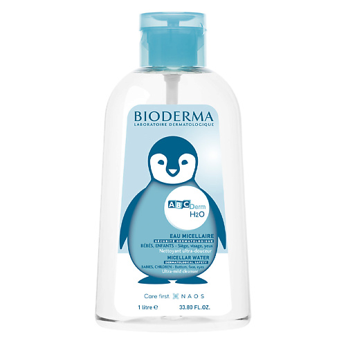 Мицеллярная вода BIODERMA Мицеллярная вода H2O для очищения детской кожи ABCDerm