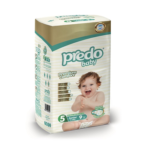 PREDO Подгузники для детей Predo Baby Maxi Plus № 5 (11-25 кг) 9 senso baby подгузники для детей sensitive 44