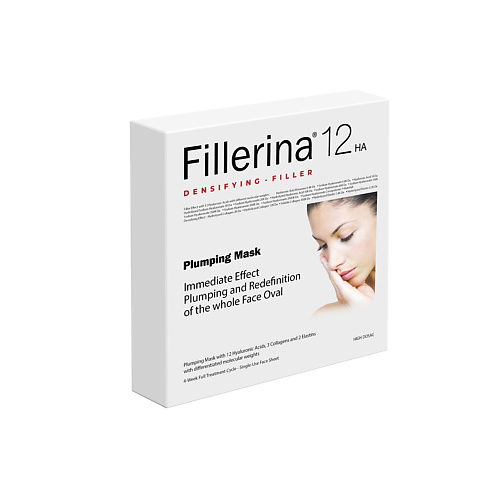 Маска для лица FILLERINA 12HA Densifying-Filler Маска тканевая для лица fillerina 12ha densifying filler treatment grade 4
