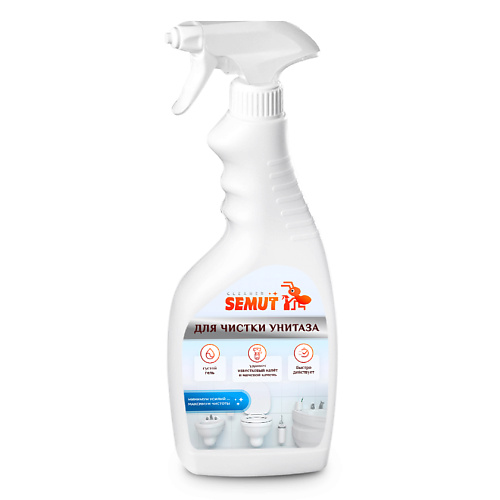 SEMUT Средство для чистки унитазов 500 semut жироудалитель для чистки стеклокерамических плит 500