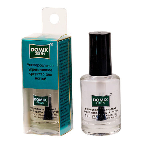 DOMIX GREEN Универсальное укрепляющее средство для ногтей 11 укрепляющее покрытие 3 в 1 hi lac diamond care
