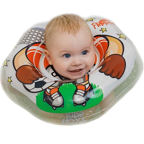 ROXY KIDS Надувной круг на шею для купания малышей Flipper Ангел 100 игр игры для сообразительных малышей