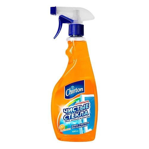 Средство для мытья окон CHIRTON Чистящее средство для мытья стекол и зеркал Апельсин