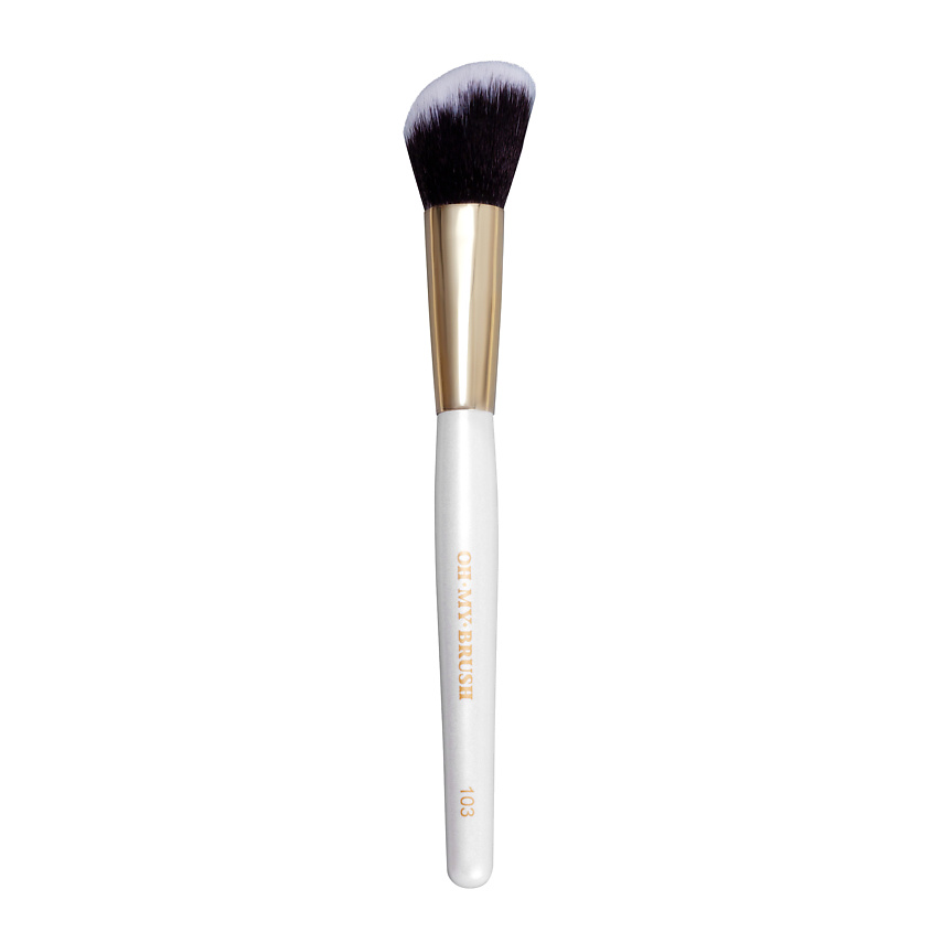 фото Oh my brush кисть для коррекции angeled contouring brush 103