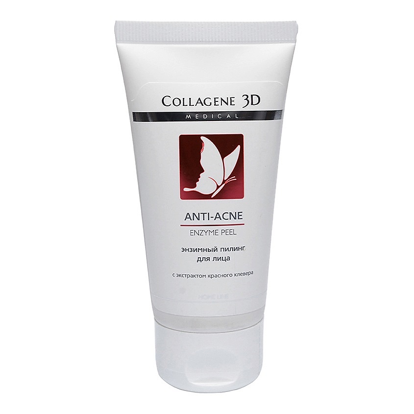 фото Энзимный пилинг для лица anti-acne 50 мл medical collagene 3d