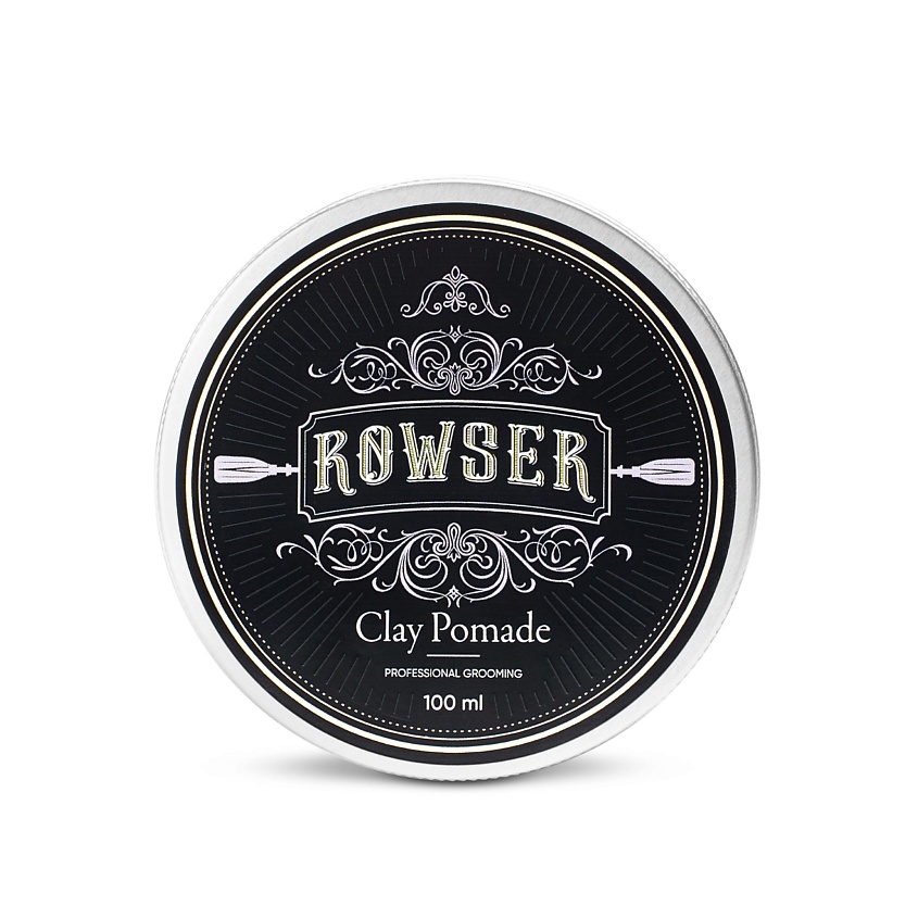 фото Clay pomade глиняная помада сильной фиксации 100 мл rowser