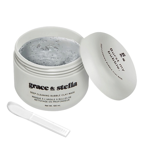 GRACE AND STELLA Очищающая пузырьковая маска с глиной 100.0 grace day маска для лица с aha bha pha кислотами для очищения пор 27