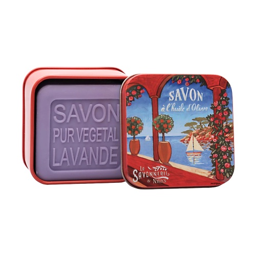 LA SAVONNERIE DE NYONS Мыло с лавандой Ривьера 100 la savonnerie de nyons жидкое мыло с розой 500