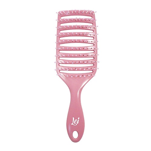 LEI Расчёска вентиляционная расчёска вентиляционная lei 110 розовая