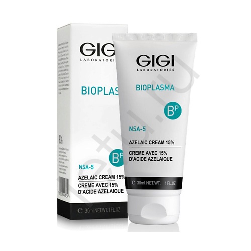 GIGI Крем с азелаиновой кислотой 15% Bioplasma 30 elegant cosmed крем от акне с азелаиновой кислотой 20% azelogy 30