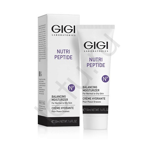 GIGI Пептидный увлажняющий балансирующий крем для жирной кожи 50.0 концентрат бустер gigi пептидный 125 мл