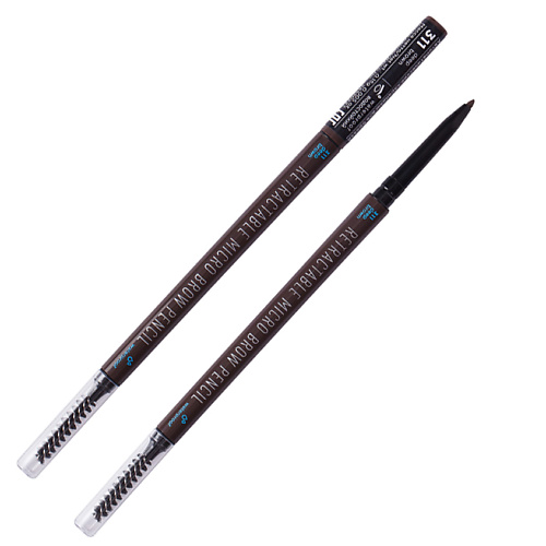 PARISA COSMETICS Карандаш для макияжа бровей автоматический карандаш для бровей vivienne sabo автоматический brow arcade тон 05