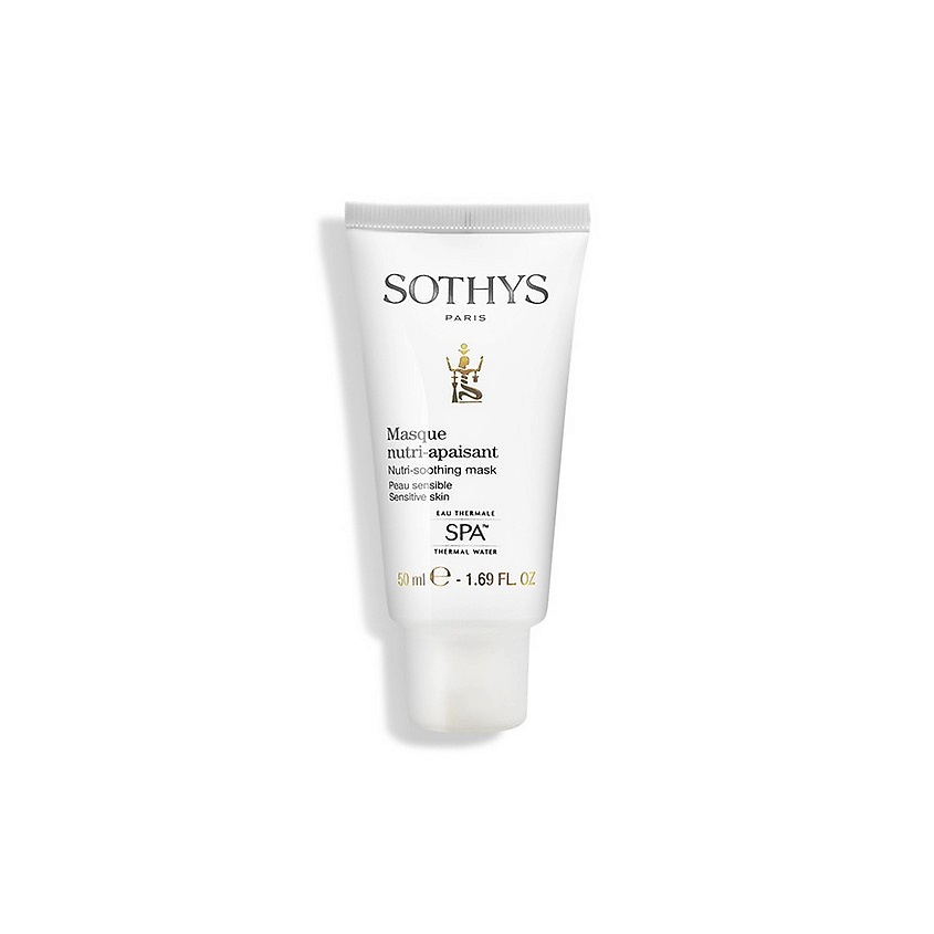 фото Успокаивающая питательная sos-маска для чувствительной кожи nutri-soothing mask 50 мл sothys