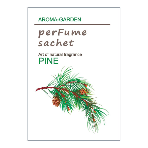 AROMA-GARDEN Ароматизатор-САШЕ  Сосна (противо-вирусное) aroma garden ароматизатор саше яблоко ежевика