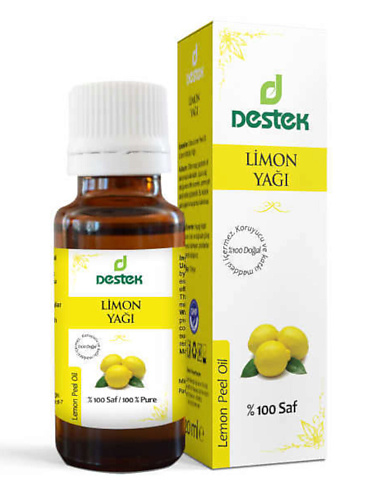 фото Destek эфирное масло лимона для бани и сауны, для лица, тела, для ногтей