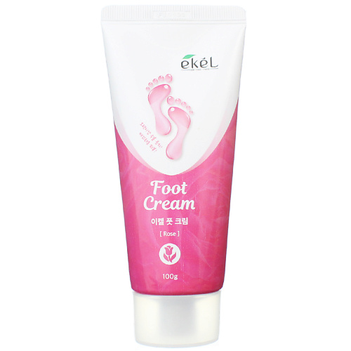 EKEL Крем для ног с Розой Увлажняющий Foot Cream Rose 100 солнцезащитный крем ekel с улиточным муцином spf 50 pa 70 мл