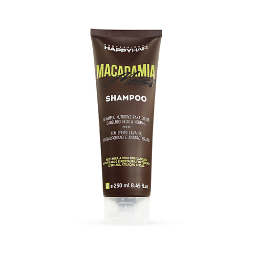 HAPPY HAIR Macadamia moist Shampoo шампунь для волос 250.0 линза контактная acuvue 1 day moist bc 8 5 5 00 30 шт