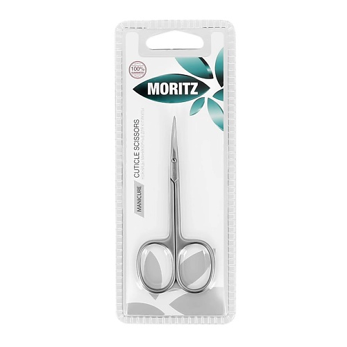 MORITZ Ножницы для кутикулы с тонкими удлиненными лезвиями moritz палочки для кутикулы из натурального дерева 10