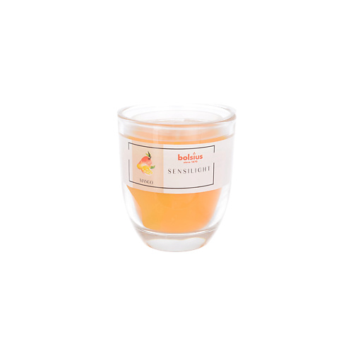 BOLSIUS Свеча в стекле ароматическая Sensilight Манго 270 organictai ароматическая соевая свеча манго 180