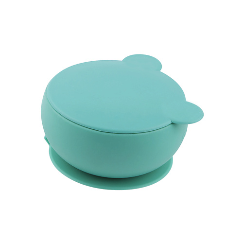 фото Minikoioi bowly детская глубокая тарелка миска с присоской и крышкой 0+