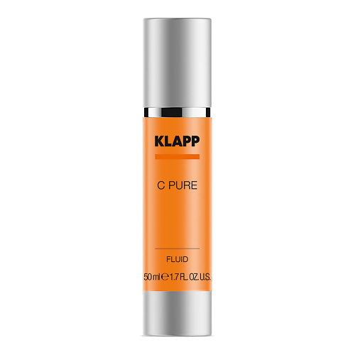 KLAPP COSMETICS Витаминная эмульсия C PURE Fluid 50.0 klapp cosmetics очищающая пенка c pure foam cleanser 200