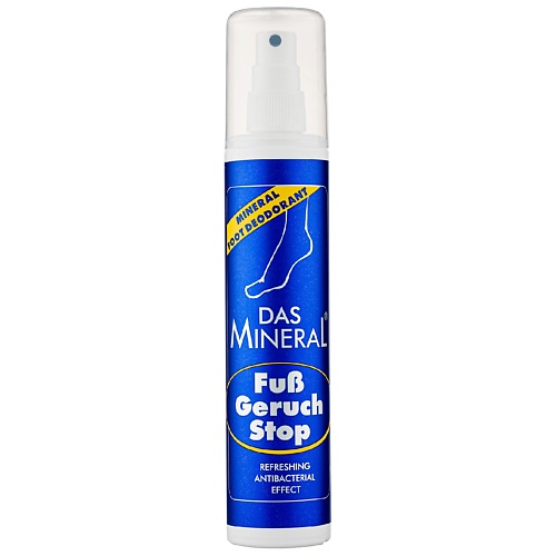 цена Дезодорант-спрей DAS MINERAL Минеральный охлаждающий дезодорант для ног FUSS GERUCH STOP