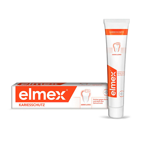 COLGATE Зубная паста Elmex Защита от кариеса 75 зубная паста детская elmex kids защита от кариеса для детей от 2 до 6 лет 50 мл