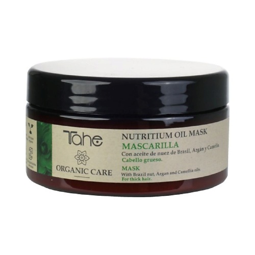 TAHE Маска для густых и сухих волос ORGANIC CARE NUTRITIUM OIL MASK 300 tahe маска с кератином для окрашенных волос botanic nutri therm mask 800