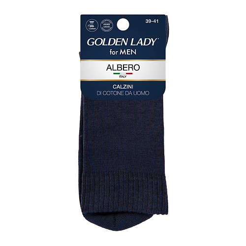 GOLDEN LADY Носки ALBERO Nero 45-47 golden lady носки mio укороченные 2 пары bianco 39 41