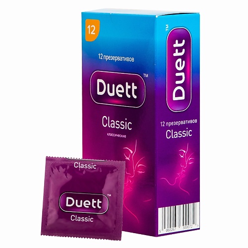 DUETT Презервативы Сlassiс 12 masculan презервативы 4 classic 10 увеличенных размеров 10