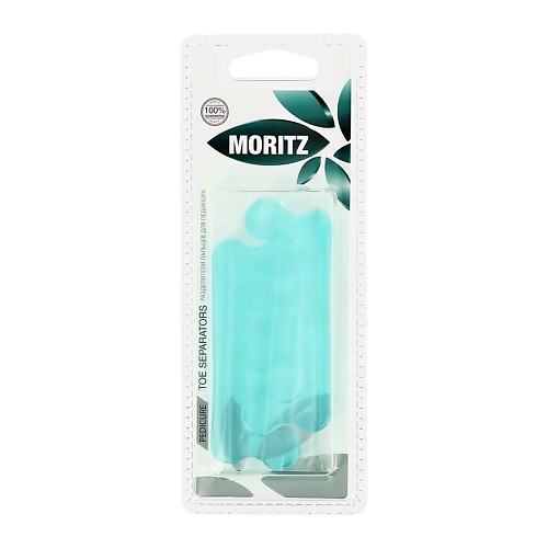 MORITZ Разделители пальцев для педикюра гелевые moritz пилка шлифовальная для педикюра двусторонняя керамическая
