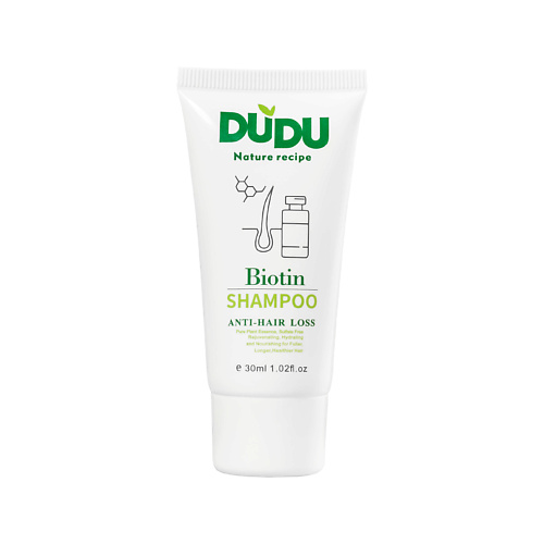 Шампунь для волос DUDU Бессульфатный шампунь для волос Biotin фото