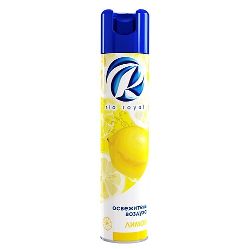 RIO ROYAL Освежитель воздуха Лимон 300 гелевый освежитель для унитаза с дозатором свежинка лимон 37 гр