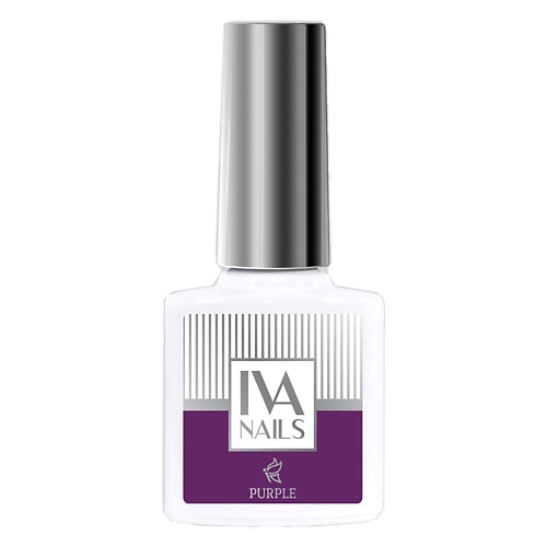 IVA NAILS Гель-лак Purple iva nails гель лак coffee break