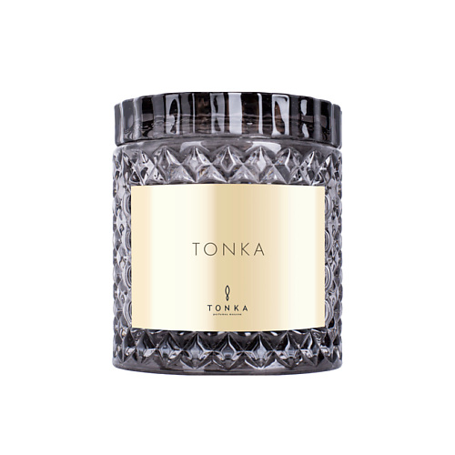 TONKA PERFUMES MOSCOW Ароматическая свеча «TONKA» 220 lights of moscow свеча ароматическая розовый перец и бергамот 250