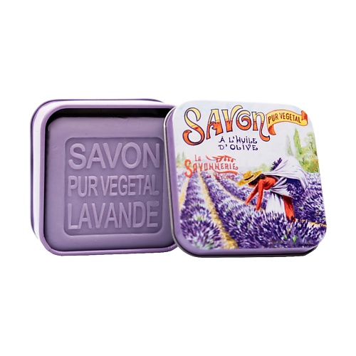 LA SAVONNERIE DE NYONS Мыло с лавандой Сбор лаванды 100.0 la savonnerie de nyons жидкое мыло с лавандой 1000
