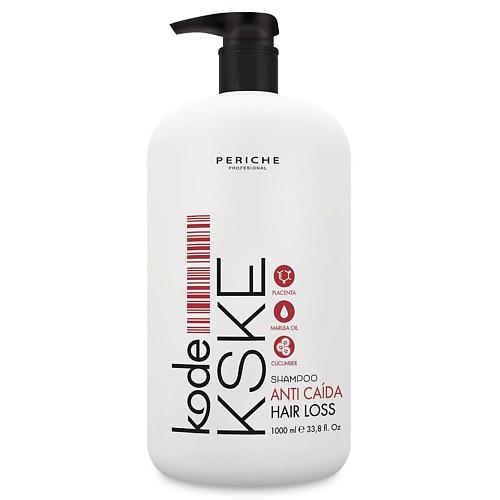 фото Periche profesional шампунь против выпадения волос kode kske shampoo hair loss