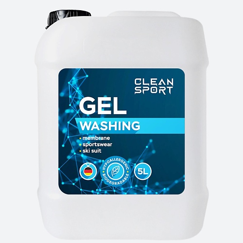 CLEAN SPORT Гель для стирки мембраны, пуховиков, спортивной одежды и горнолыжных костюмов 5000 anne moller гель для умывания очищающий clean up purifying cleansing gel