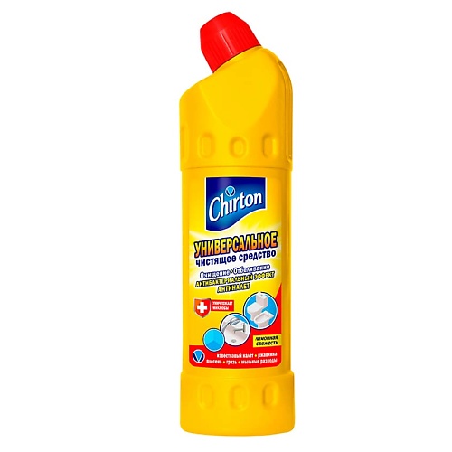 CHIRTON Универсальное чистящее средство Лимонная свежесть 750 моющее средство rain универсальное концентрированное пэт 5л