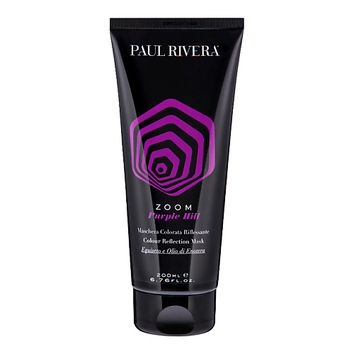 PAUL RIVERA Тонирующая маска для окрашенных и натуральных волос розовая Purple Hill эко направленный спрей paul rivera с экстрактами граната и арники 300 мл
