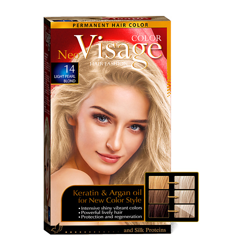 VISAGE COLOR HAIR FASHION Краска для волос Intensive Red 34 academie visage бальзам для экспресс очищения 150 мл