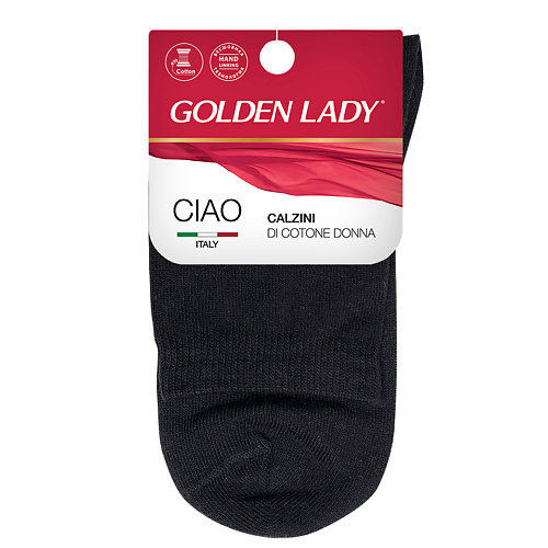 GOLDEN LADY Носки GLD CIAO Nero 35-38 golden lady носки женские piccolino супер укороченный nero 35 38