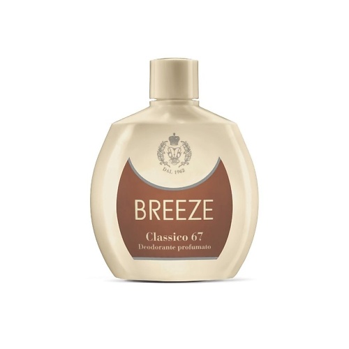 BREEZE Парфюмированный дезодорант CLASSICO 67 100.0 парфюмированный дезодорант антиперспирант borodatos роликовый мандарин