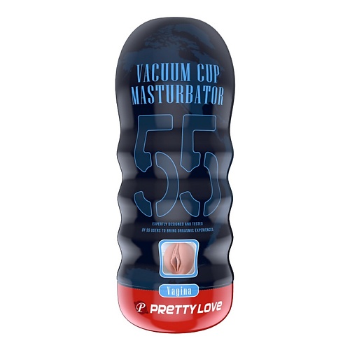 PRETTY LOVE Мастурбатор-вагина в тубе Vacuum Cup крем для обуви salton professional в тубе синий 75 мл