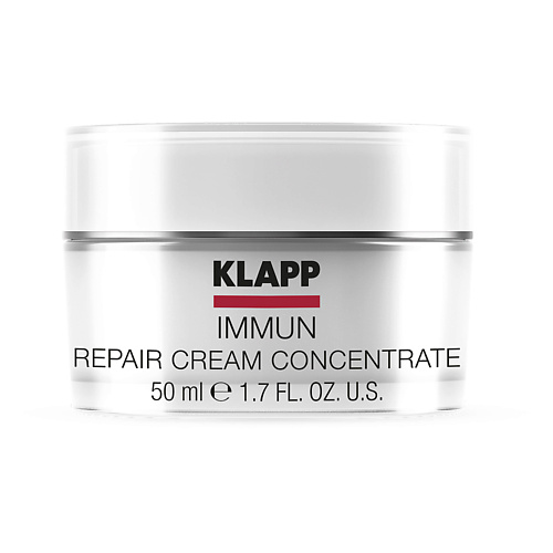 восстанавливающий крем для лица skin repair cream крем 50мл Крем для лица KLAPP COSMETICS Восстанавливающий крем  IMMUN Repair Cream Concentrate