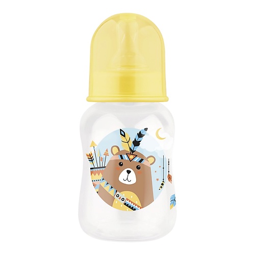 LUBBY Бутылочка для кормления с соской молочной с рождения мини открытка с днём рождения шарики 7х9 см
