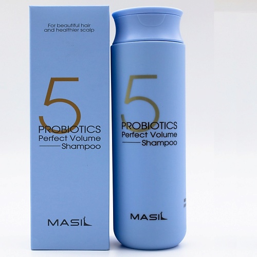 MASIL Шампунь для объема волос с пробиотиками 300 masil увлажняющее парфюмированное масло для волос с лактобактериями 66